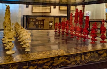 Chess game (China) Ca' Pesaro Museum of Oriental Art in Venice, Italy