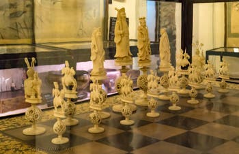 Chess game (China) Ca' Pesaro Museum of Oriental Art in Venice, Italy