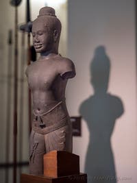 Khmer divinity (Cambodia) Ca' Pesaro Museum of Oriental Art in Venice, Italy