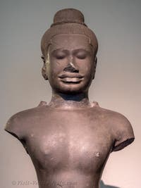 Khmer divinity (Cambodia) Ca' Pesaro Museum of Oriental Art in Venice, Italy