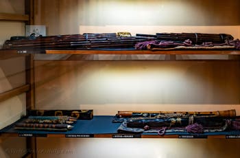 Musical instruments (Japan) Ca' Pesaro Museum of Oriental Art in Venice, Italy