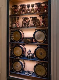 Musical instruments (Japan) Ca' Pesaro Museum of Oriental Art in Venice, Italy