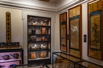 Rooms at the Ca' Pesaro Oriental Art Museum in Venice, Italy