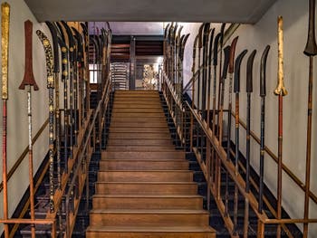 Japanese and Chinese Spears at the Museum of Oriental Art in Venice, Italy