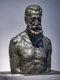 Émile-Antoine Bourdelle, Bust of Anatole France, at Ca' Pesaro International Modern Art Gallery in Venice Italy
