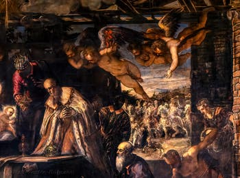 Tintoretto, The Adoration of the Three Wise Men, Scuola Grande San Rocco in Venice
