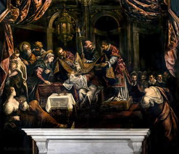Tintoretto, The Circumcision, Scuola Grande San Rocco in Venice
