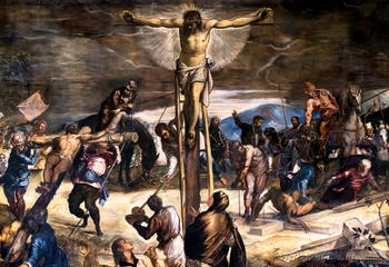 Tintoretto, Crucifixon, Scuola Grande San Rocco in Venice