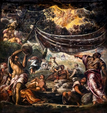 Tintoretto, The Gathering of the Manna, Scuola Grande San Rocco in Venice