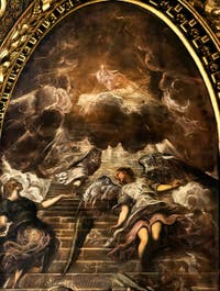 Tintoretto, The Ladder or Jacob's Vision, Scuola Grande San Rocco in Venice
