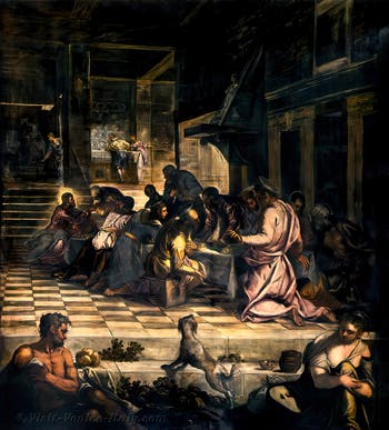 Tintoretto, The Last Supper, Scuola Grande San Rocco in Venice