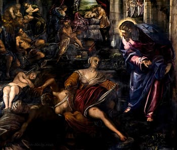 Tintoretto, Jacopo Robusti, The Probatic Pool at the Scuola Grande San Rocco in Venice