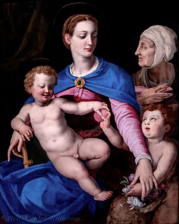 Bronzino, Madonna and Child with the Young Saint John and Saint Elizabeth, Capodimonte Museum, Naples, Italy