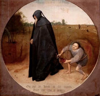 Pieter Brueghel the Elder, The Misanthrope, Capodimonte Museum, Naples, Italy