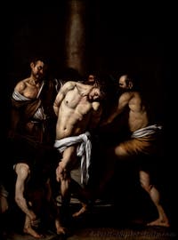 Caravaggio, The Flagellation of Christ, Capodimonte Museum in Naples, Italy