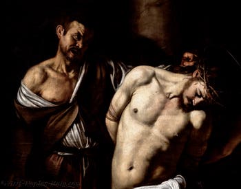 Caravaggio, The Flagellation of Christ, Capodimonte Museum in Naples, Italy