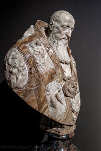 Guglielmo della Porta, Bust portrait of Pope Paul III, Capodimonte Museum in Naples, Italy