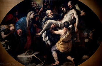 Luca Giordano, The Descent from the Cross, Capodimonte Museum, Naples, Italy