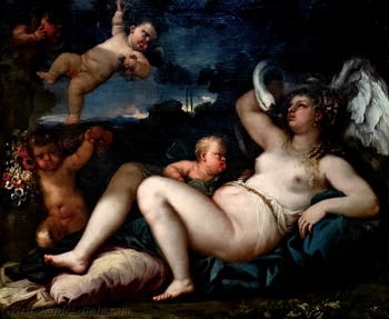 Luca Giordano, Leda and the Swan, Capodimonte Museum, Naples, Italy
