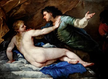 Luca Giordano, Lucretia and Tarquinius, Capodimonte Museum, Naples, Italy