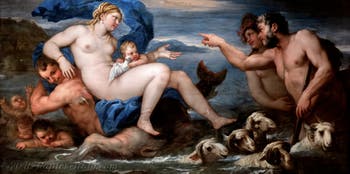 Luca Giordano, Polyphemus and Galatea, Capodimonte Museum, Naples, Italy