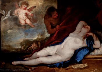 Luca Giordano, Sleeping Venus and Cupid, Capodimonte Museum, Naples, Italy