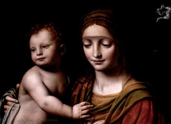 Bernardino Luini, Madonna and Child, Capodimonte Museum, Naples, Italy