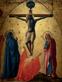 Masaccio, The Crucifixion, Capodimonte Museum, Naples, Italy