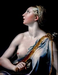 Parmigianino, Lucretia, Capodimonte Museum in Naples, Italy