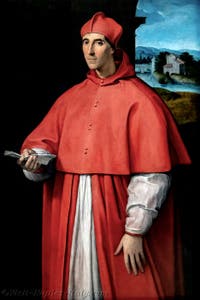 Raphael, Portrait of Cardinal Alessandro Farnese, Capodimonte Museum, Naples, Italy