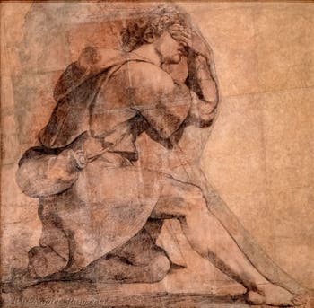 Raphael, Moses facing the burning bush, Capodimonte Museum, Naples, Italy