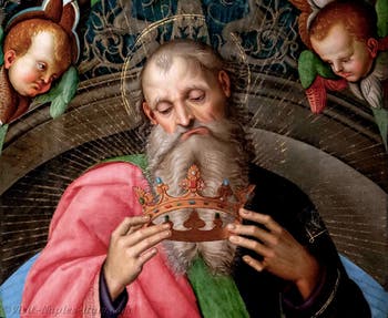 Raphael, The Eternal Father and the Virgin, Capodimonte Museum, Naples, Italy