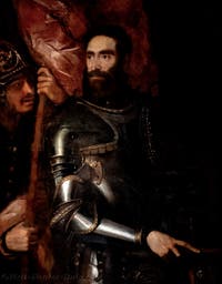 Titian, Pier Luigi Farnese, Capodimonte Museum in Naples, Italy