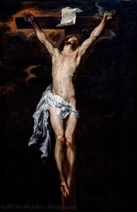 Van Dyck, Christ on the Cross, Capodimonte Museum, Naples, Italy