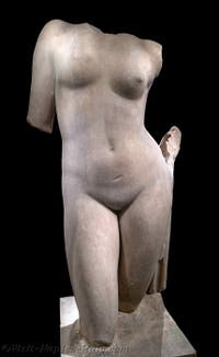 Aphrodite, Archaeological Museum at the Galleria d’Italia in Naples, Italy