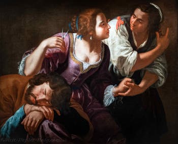 Artemisia Gentileschi, Samson and Delilah, Galleria d’Italia Zevallos, Naples, Italy