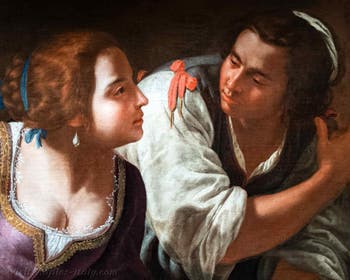 Artemisia Gentileschi, Samson and Delilah, Galleria d’Italia Zevallos, Naples, Italy