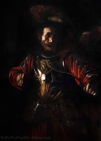 Caravaggio, The Martyrdom of Saint Ursula, Zevallos Gallery of Italy, Naples, Italy