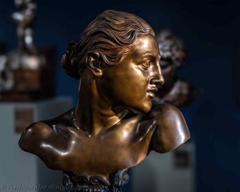 Vincenzo Gemito, Bust of a Young Neapolitan Woman, Galleria d’Italia Zevallos, Naples, Italy