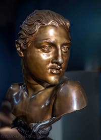 Vincenzo Gemito, Bust of a Young Neapolitan Woman, Galleria d’Italia Zevallos, Naples, Italy
