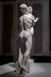 Jago, Ajax and Cassandra, the Jago Museum in Naples, Italy