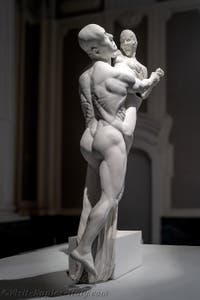 Jago, Ajax and Cassandra, the Jago Museum in Naples, Italy