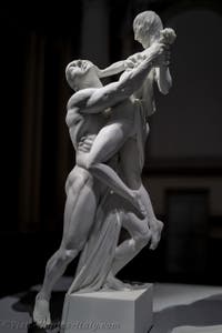 Jago, Ajax and Cassandra, the Jago Museum in Naples, Italy