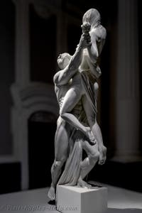 Jago, Ajax and Cassandra, the Jago Museum in Naples, Italy