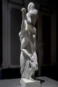 Jago, Ajax and Cassandra, the Jago Museum in Naples, Italy