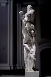 Jago, Ajax and Cassandra, the Jago Museum in Naples, Italy