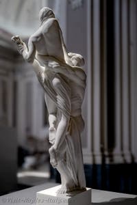 Jago, Ajax and Cassandra, the Jago Museum in Naples, Italy