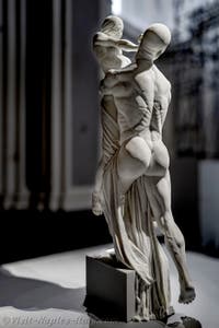 Jago, Ajax and Cassandra, the Jago Museum in Naples, Italy