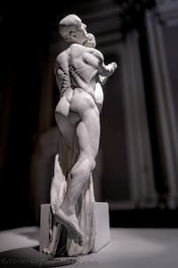 Jago, Ajax and Cassandra, the Jago Museum in Naples, Italy