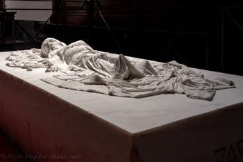 Jago, The Veiled Son, Chapel of the Bianchi, Basilica of San Severo fuori le mura in Naples, Italy